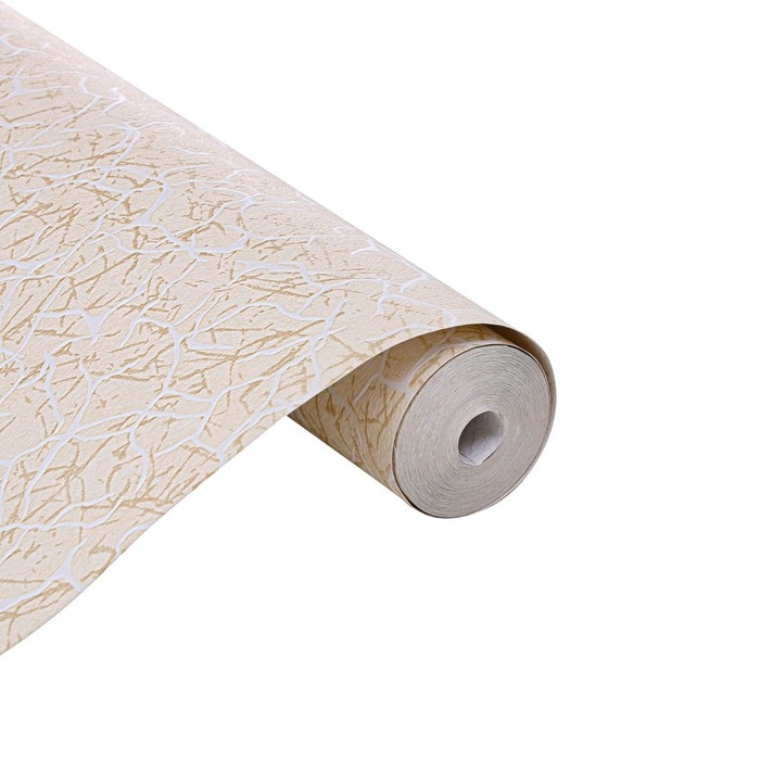 Бумажные обои Паутинка 548-08, 0,53х10,05м, золото Бумажные обои Паутинка 548-08, 0,53х10,05м, золото