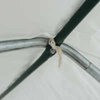 Теплица, 2,5 &times; 2,45 &times; 2,1 м, оцинкованный металл, профиль d = 25 мм, чехол из спанбонда 90 г/м&sup2;, МИКС