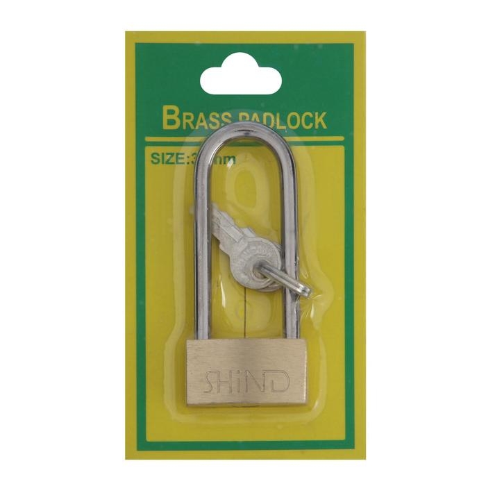 Замок навесной, тип 1, 26х60 мм, 2 ключа Замок навесной, тип 1, 26х60 мм, 2 ключа