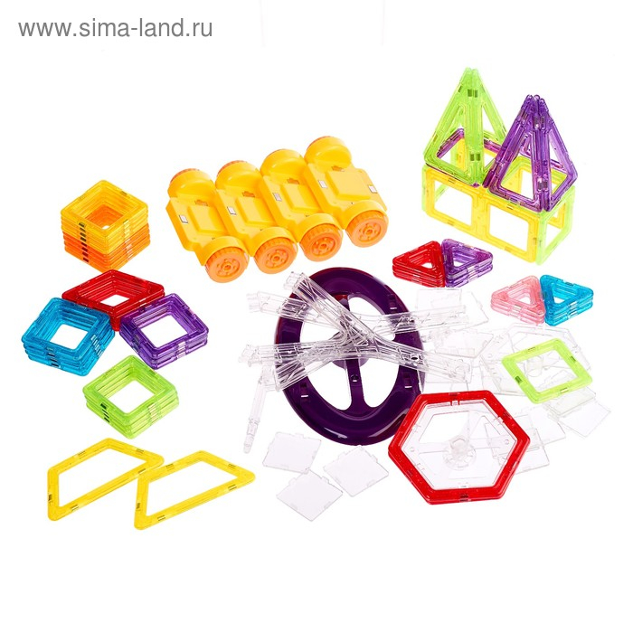 Конструктор магнитный «Мини магический магнит», 86 деталей Конструктор магнитный «Мини магический магнит», 86 деталей