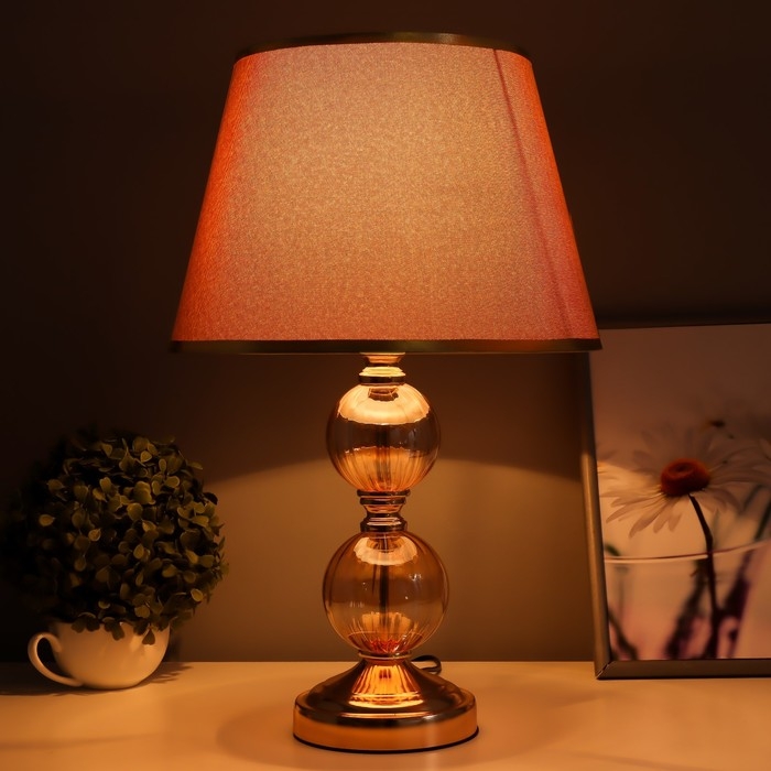 Настольная лампа "Дарси" Е27 40Вт золото 30х30х46 см