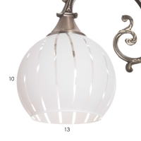 Бра "Икар" Е27 40Вт бронза 10х30х18 см 13х23х21 см Бра "Икар" Е27 40Вт бронза 10х30х18 см 13х23х21 см