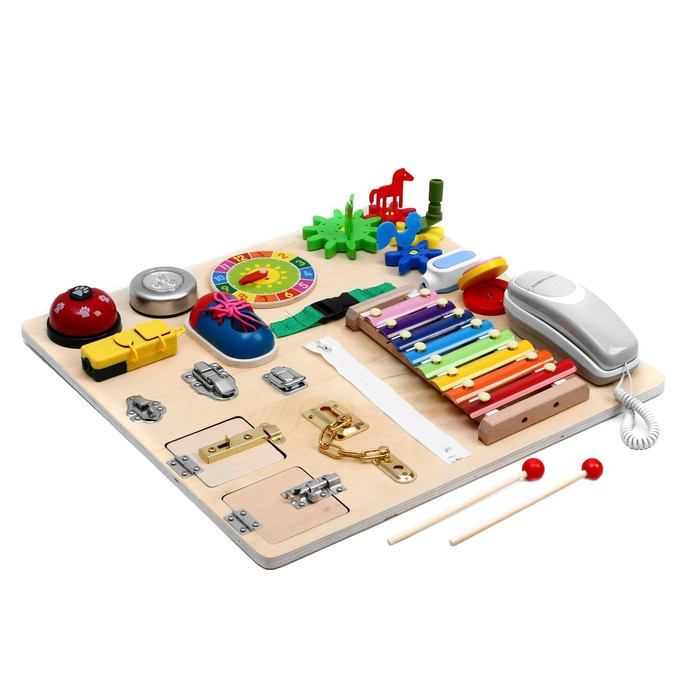 Бизиборд &laquo;Сказка&raquo; 45,5&times;45,5&times;5 см