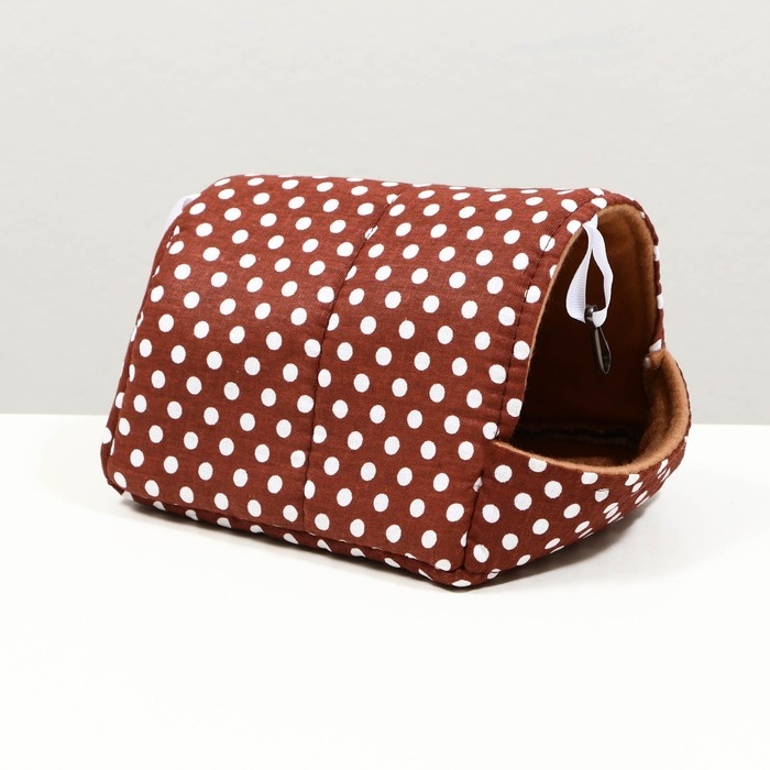 Домик Домик "Нора" для грызунов 20*14*12 см, бязь, флис, поролон