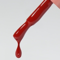 Гель лак для ногтей &laquo;SIMPLE&raquo;, 3-х фазный, 10 мл, LED/UV, цвет красный (141)