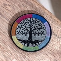 Подставка под благовония "Древо" камень 10 см Подставка под благовония "Древо" камень 10 см