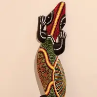 Панно декоративное &laquo;Ящерица геккон&raquo;, 78&times;13&times;1.5 см, МИКС