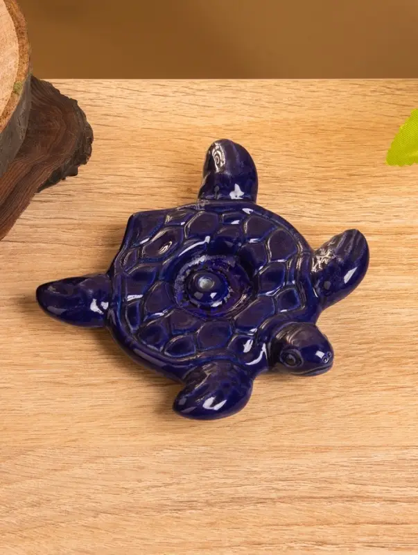 Подставка под благовония &laquo;Морская черепаха&raquo;, 10&times;10&times;2 см, керамика, МИКС