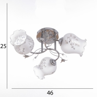 Люстра "Дикс" 3х40Вт Е27 Хром МОДЕЛЬ: 2612366 Люстра "Дикс" 3х40Вт Е27 Хром МОДЕЛЬ: 2612366