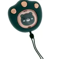 Электрическая портативная грелка для рук, 5 Вт, АКБ, 800 мАч, до 55 &deg;С, USB, зеленая