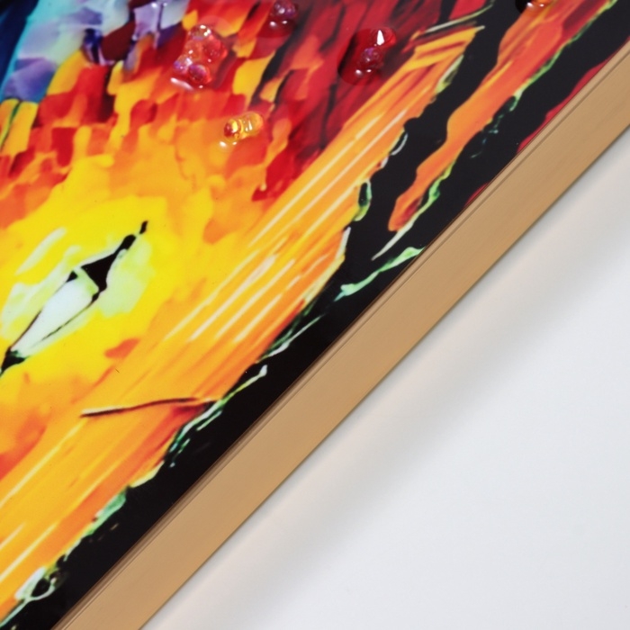 Картина акрил Картина акрил "Вечерний город" 40х30 см