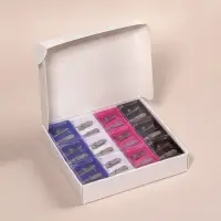 Точилка косметическая, с крышкой, двойная, МИКС