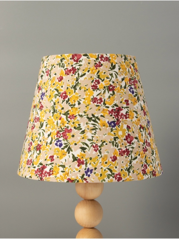 Настольная лампа ЭКО "Бусины" 1х40Вт Е27 светлое дерево 25х25х43см