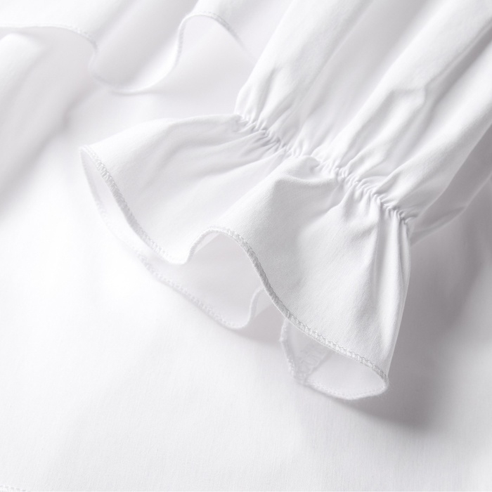 Платье для девочки MINAKU цвет белый, рост 122 см Платье для девочки MINAKU цвет белый, рост 122 см