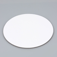 Подложка для торта, 24 см, золото - белая, 0.8 мм