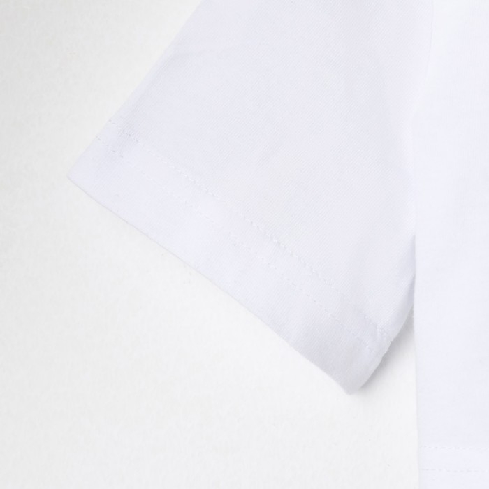 Футболка для девочки укороченная KAFTAN "Selfie", рост 158-164, цвет белый