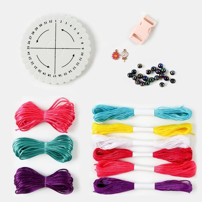 Набор для творчества &laquo;Плетём браслет&raquo;