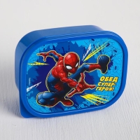Ланч-бокс прямоугольный 500 мл "Обед супергероя", Человек-паук Ланч-бокс прямоугольный 500 мл "Обед супергероя", Человек-паук