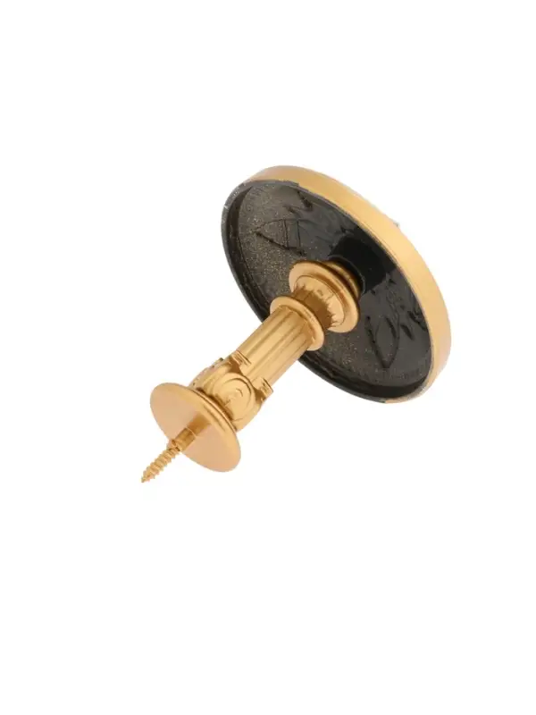 Крючок для штор CAPPIO KS032, d=98 мм, цвет золото с серебром, 2 шт