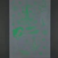 Виниловые наклейки &laquo;Новогодние&raquo;, со светящимся слоем, 35 &times; 50 см, 2 листа