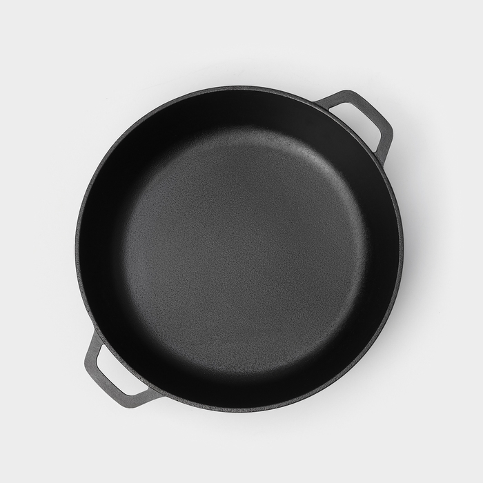 Жаровня чугунная Wild Kitchen, d=26 см, лопатка и губка в комплекте Жаровня чугунная Wild Kitchen, d=26 см, лопатка и губка в комплекте