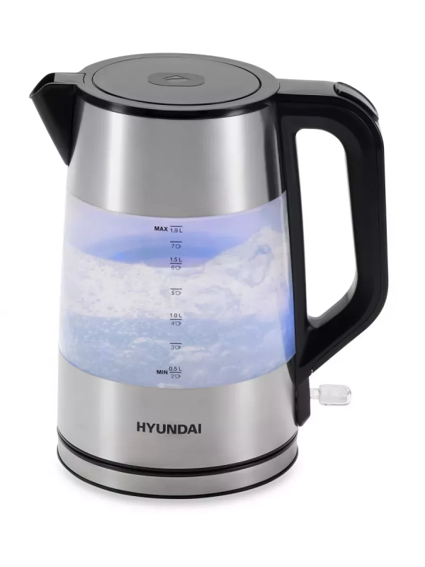 Чайник HYK-P4026 1.9л. 2200Вт черный (пластик)