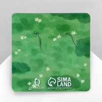 Серьги ассорти &laquo;Радость&raquo; барашки, цвет красно-серый в серебре