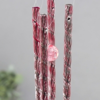 Музыка ветра пластик "Бабочка"  4 трубки 40 см