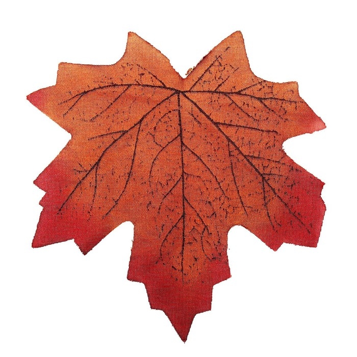 Декор &laquo;Кленовый лист&raquo;, набор 50 шт., коричнево-красный цвет