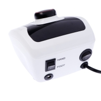 Аппарат для маникюра Luazon LMH-06, 6 насадок, 30 Вт, до 35000 об/мин, черно-белый