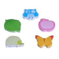 Блок с липким краем, фигурный 45&times;45 мм, 50 листов 80 г/м&sup2;, deVENTE &laquo;Лесные обитатели&raquo;, в банке, МИКС &times; 4 цвета, в банке, цена за 1 штуку!