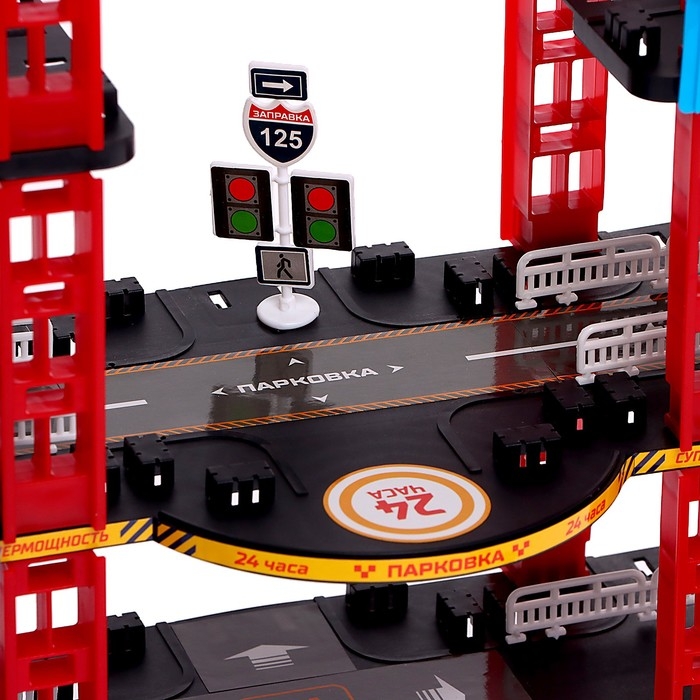 Автотрек-парковка &laquo;Крутая петля&raquo;, с запуском, 2 в 1