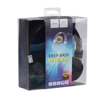 Наушники Hoco W25, беспроводные, накладные, BT5.0, 300 мАч, микрофон, черные Наушники Hoco W25, беспроводные, накладные, BT5.0, 300 мАч, микрофон, черные