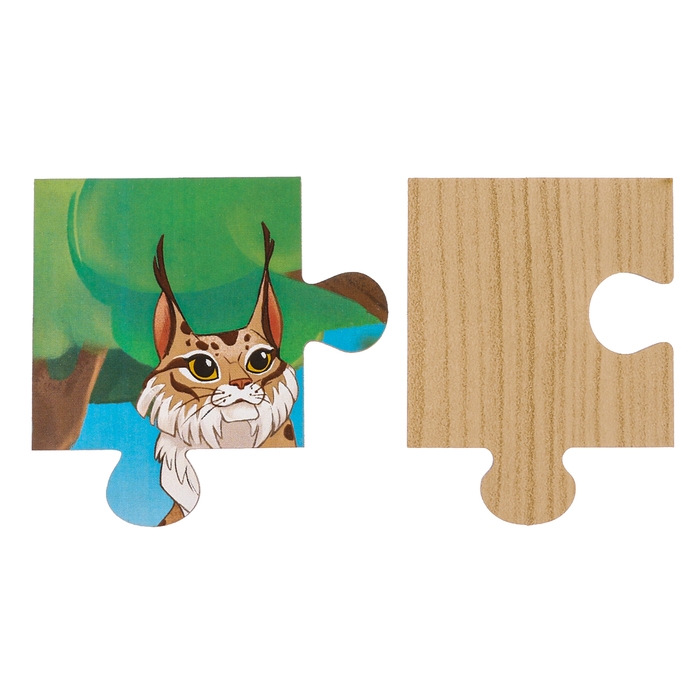 Пазлы «Лесные звери» Пазлы «Лесные звери»