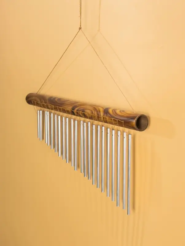 Музыка ветра бамбук, алюминий, 50х20х4 см