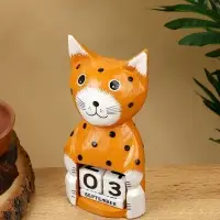 Календарь настольный &laquo;Котенок&raquo;, 10&times;6&times;21 см, дерево