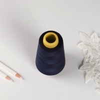 Нитки 40/2, 2700 м, тёмно-синие