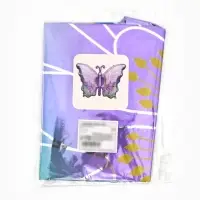 Воздушный шар фольгированный 32" &laquo;Бабочка&raquo; цвет фиолетовый металлик