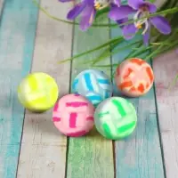 Мяч каучуковый &laquo;Трещины&raquo;, 2,5 см, цвета МИКС