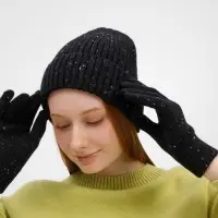 Перчатки сенсорные Spotti Senso, черные, размер L/XL