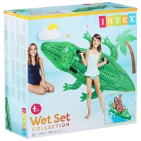 Игрушка для плавания &laquo;Аллигатор&raquo;, с ручками, 203 х 114 см, от 3 лет, 58562NP INTEX