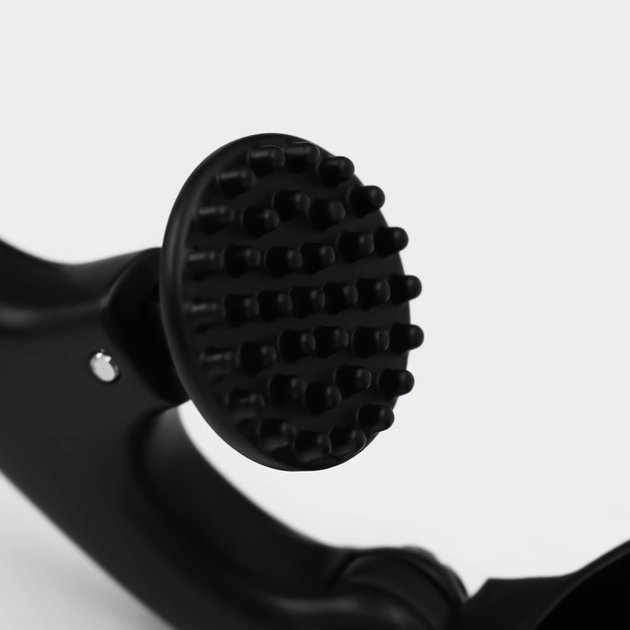 Пресс для чеснока Magistro Vantablack, 16,5&times;4,5 см, цвет чёрный