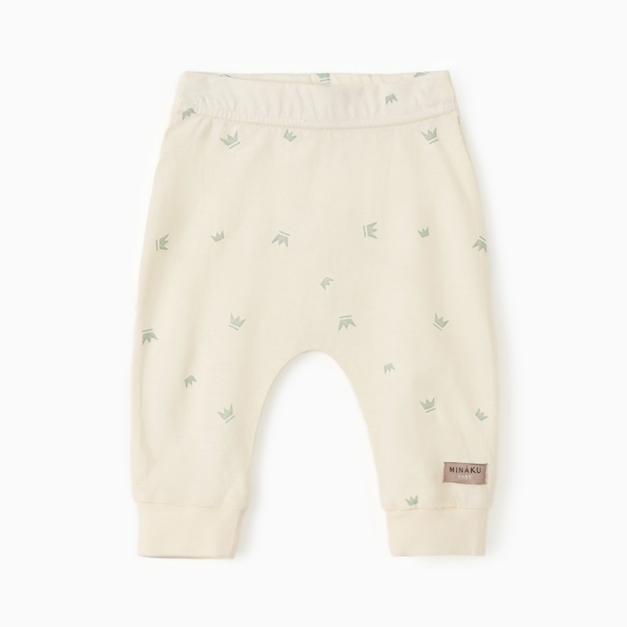 Штанишки детские MINAKU, цвет молочный, рост 74-80 см Штанишки детские MINAKU, цвет молочный, рост 74-80 см