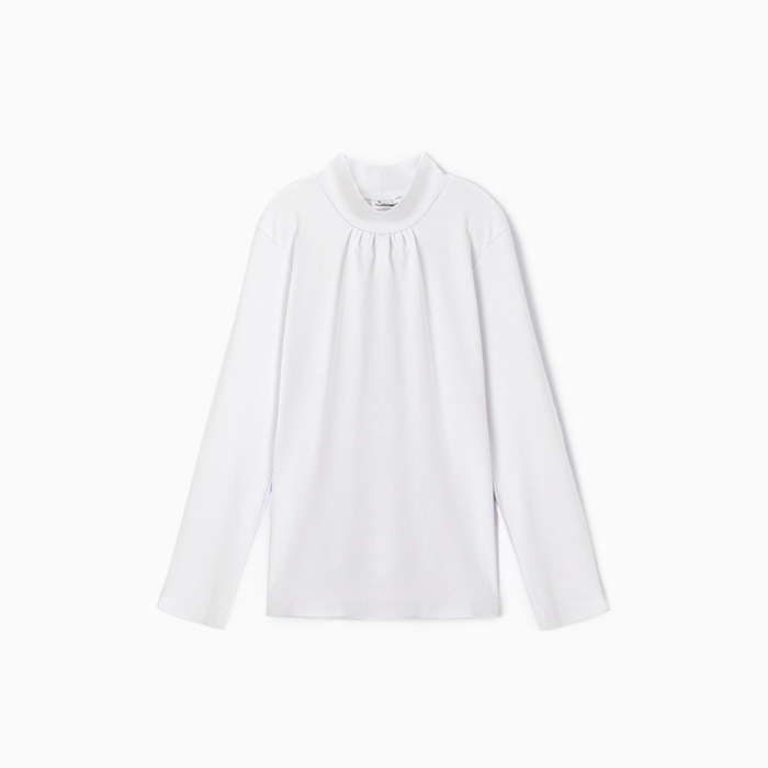 Водолазка для девочки, цвет белый, рост 122 см Водолазка для девочки, цвет белый, рост 122 см