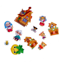 Магнитная книжка-игрушка &laquo;Сказки&raquo;, 8 стр.