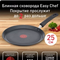 Сковорода блинная 25 см Easy Chef с антипригарным покрытием