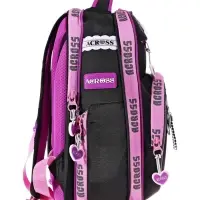 Рюкзак школьный эргоном.спинка Across 194 37*28*12 дев + пен, меш, папка 25-369-7