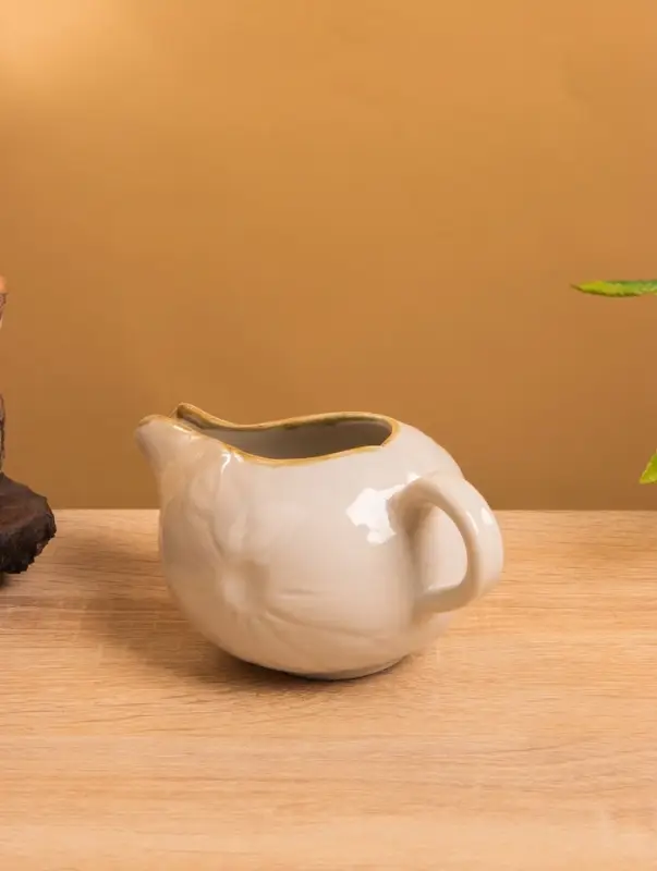 Соусник, 8&times;9&times;16 см, керамика, белый