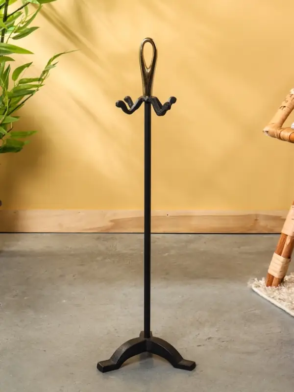 Каминный набор, сталь, алюминий 63 см