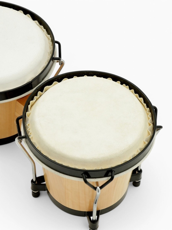 Барабан Бонго Music Life 6 х 7 дюймов, бежевый